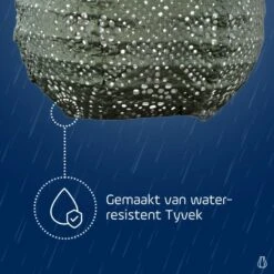 LUMIZ Solar Lampion Topaze Bulb - 16 Cm - Sage Groen -Leenbakker Winkel 376f4ac483474cf38984ff714425f622