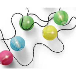 Lumineo Lichtsnoer Lampionnen - LED - 5 Kleuren - 14,5 Meter -Leenbakker Winkel 381b17de60c54d58bf742097c0cdc007