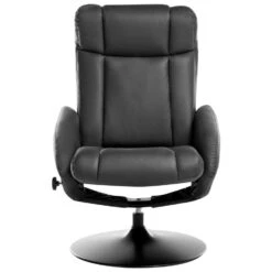 APATE - Relaxfauteuil Met Voetenbank - Zwart - Veganistisch Leer -Leenbakker Winkel 39f48d71b0734cf48e3aec74a95720f9