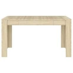 VidaXL Eettafel Rechthoekig – Sonoma Eiken – 140 X 74.5 X 76 Cm – Bewerkt Hout -Leenbakker Winkel 3a35ef4b6fac4057bcecc1f5b631ee91
