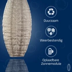 LUMIZ Solar Buitenverlichting Laurier Set - 2 Stuks -Leenbakker Winkel 3a81a38fa6c246059c87fe9a1743b9e5