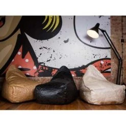 Beliani Zitzak DROP - Zwart Synthetisch Materiaal -Leenbakker Winkel 3bf78a8e35b8429fb04b788798728b04