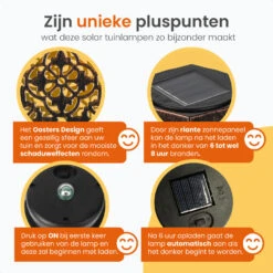 Goliving Solar Tafellamp Glow – 2 Stuks – LED Buitenverlichting - Zonne-energie -Leenbakker Winkel 3c56286a1cd24bb7b5ee1c1ebf4b940c