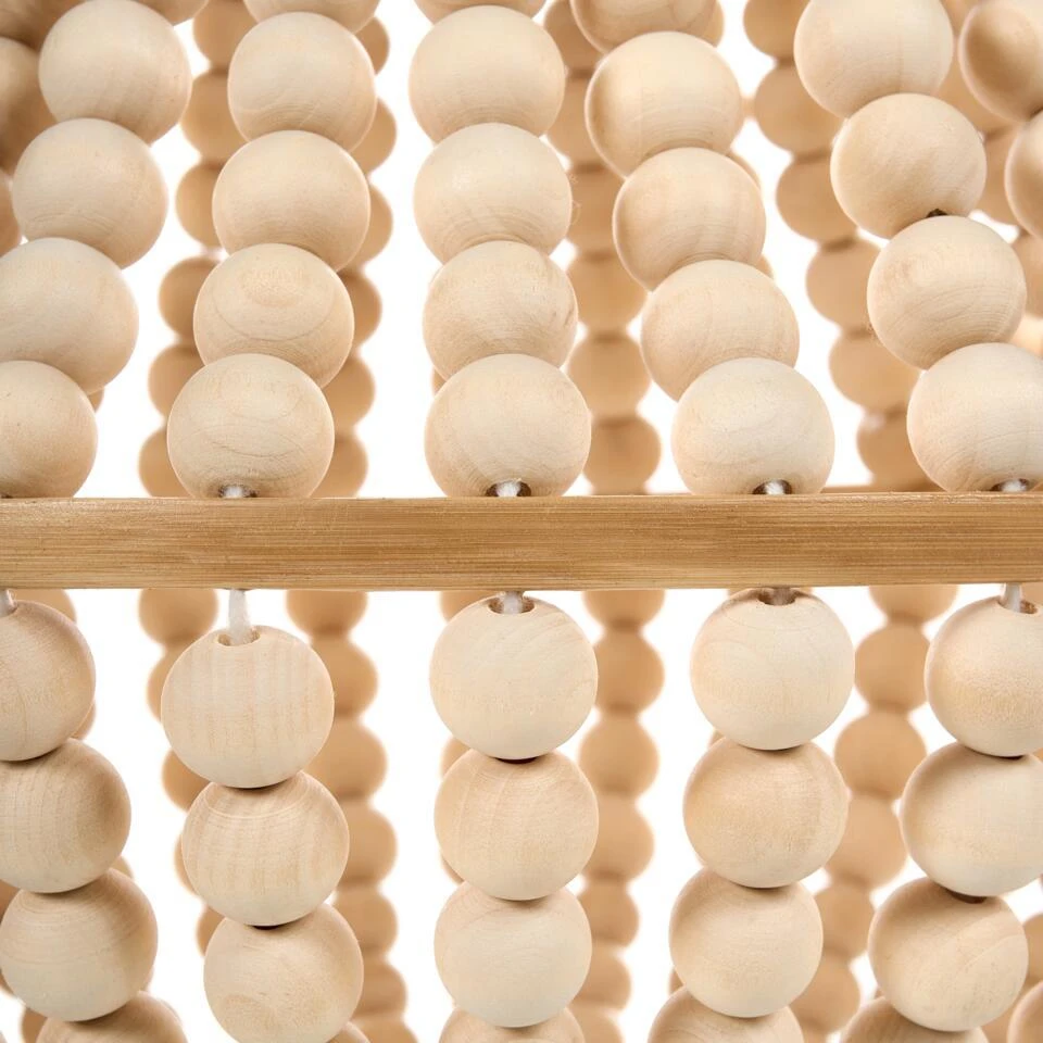 KUMBUKKAN - Kroonluchter - Lichtbruin - Rubberhout 9 KUMBUKKAN - Kroonluchter - Lichtbruin - Rubberhout - Afbeelding 9