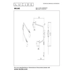 Lucide MILNE Wandlamp - Zwart 13 Lucide MILNE Wandlamp - Zwart -Leenbakker Winkel 4146260b3a704cb8909e0fb8098688c4