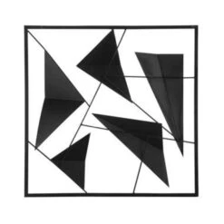 Beliani Wanddecoratie ZINC - Blauw Metaal -Leenbakker Winkel 41da105d68e441449bde6e2633f87aa0