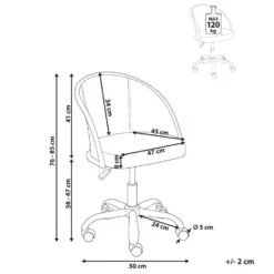 BALTIMORE - Bureaustoel - Zwart - Kunstleer 14 BALTIMORE - Bureaustoel - Zwart - Kunstleer -Leenbakker Winkel 420b2268013940c0aa736bd8584d17b5
