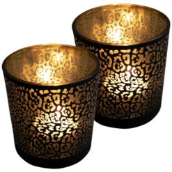 Mars & More Waxinelichthouder - Zwart - Glas - Jaguar Print - 8 Cm 7 Mars & More Waxinelichthouder - Zwart - Glas - Jaguar Print - 8 Cm -Leenbakker Winkel 420ce858305049c28a13fe8e226cfd08