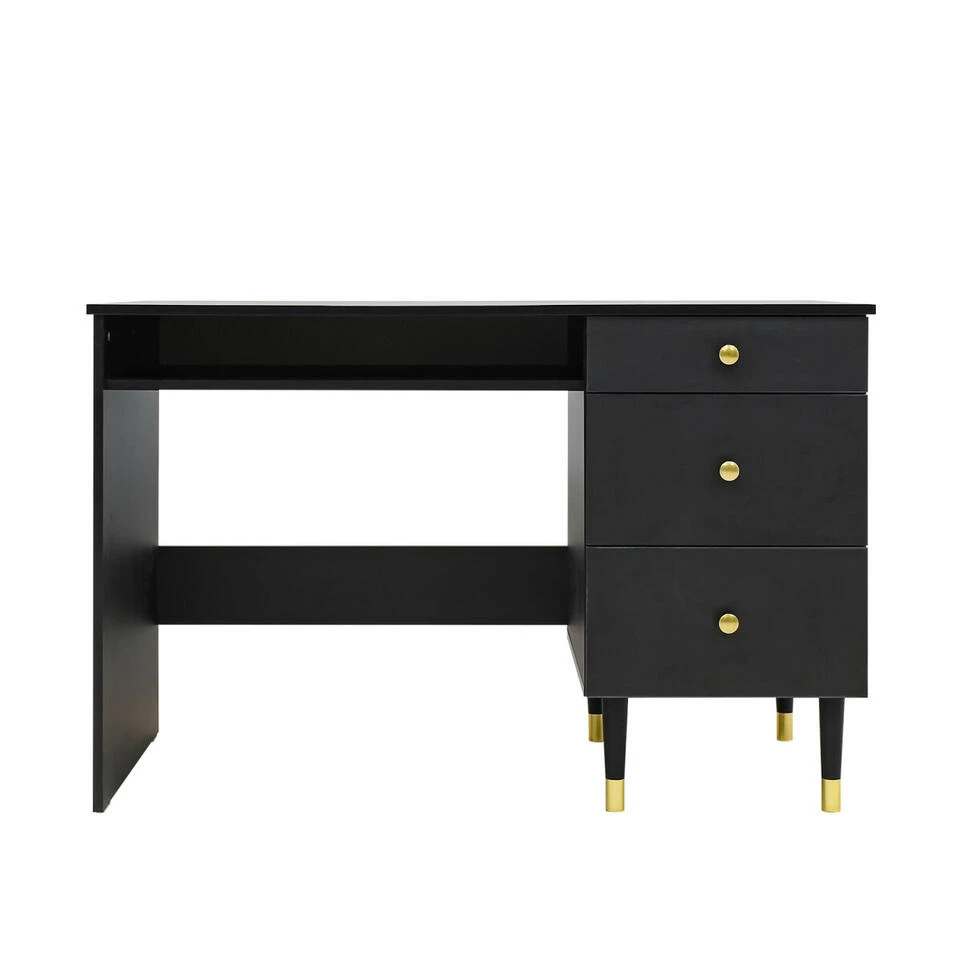 Bopita Cloë Bureau - Mat Zwart 2 Bopita Cloë Bureau - Mat Zwart - Afbeelding 2