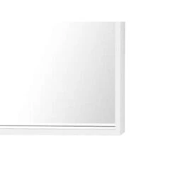 Beliani Wandspiegel BRIGNOLES - Wit Synthetisch Materiaal -Leenbakker Winkel 42bea79c71b74735bb7d46391ec1e9ae