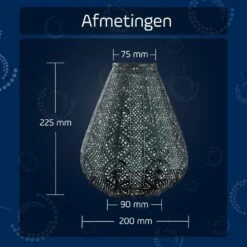 LUMIZ Solar Lampion Lace Tulip - 20 Cm - Groen -Leenbakker Winkel 42c80a5e8b9d40f8a2667d8656b26827