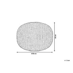 CONRAD - Poef - Koper - 50 Cm - Katoen -Leenbakker Winkel 43f852fd539f4cfc978fcfff60308835 1