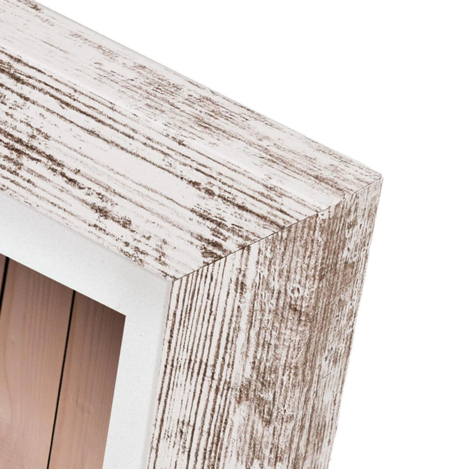 Zep Fotolijstje - White Wash - Hout - Voor Foto Van 15 X 20 Cm 2 Zep Fotolijstje - White Wash - Hout - Voor Foto Van 15 X 20 Cm - Afbeelding 2