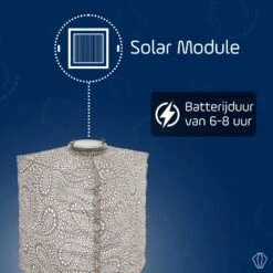 Lumiz Lampion Op Zonne Energie - Solar Tuinverlichting - Triangle Set - 3 Stuks -Leenbakker Winkel 4488f91259e043f4a291c1da5dfe1b9a 1