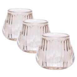 Cosy @ Home Theelichthouder - Glas - Beige - Rond - 8 Cm -Leenbakker Winkel 44d0ab8189f14a8a9b01a9c91f081d7f
