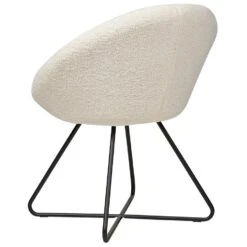 FLOBY II - Fauteuil - Crème - Bouclé 15 FLOBY II - Fauteuil - Crème - Bouclé -Leenbakker Winkel 4504a9c4db404d0cba0f3901e9986340