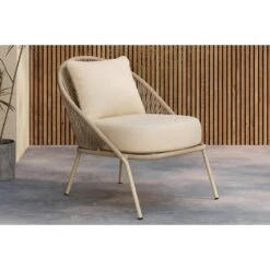 Svea - Liam Loungestoel - Beige -Leenbakker Winkel 4594784a0cf24adca7a057e3be1b40c2