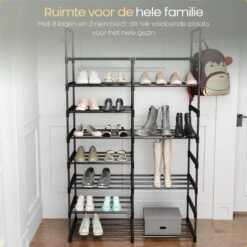 O'DADDY Schoenenrek 8 Laags Dubbele Rij 11 O'DADDY Schoenenrek 8 Laags Dubbele Rij -Leenbakker Winkel 4601d45aa02f4592a26ebfcf04d61f84