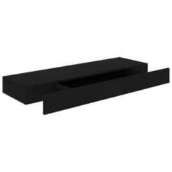 VidaXL - Wandschap - Zwart - MDF - 80 X 25 X 8 Cm -Leenbakker Winkel 46bd755b62e2495e8a4673ec513b547e
