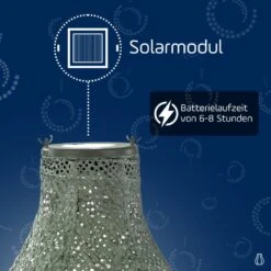 LUMIZ Solar Lampion Topaze Bulb - 16 Cm - Sage Groen -Leenbakker Winkel 4884d34fa0e44b3791a5c3df4b9fe42d