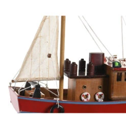 Vissersboot Schaalmodel - Hout - 40 X 13 X 35 Cm -Leenbakker Winkel 48ab51fc08204569a1fd81054f4e429d