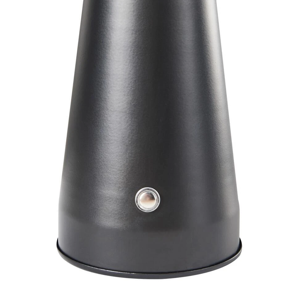 BOCONO - Draadloze LED Tafellamp - Zwart - IJzer 6 BOCONO - Draadloze LED Tafellamp - Zwart - IJzer - Afbeelding 6