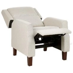 EGERSUND - TV-fauteuil - Beige - Fluweel -Leenbakker Winkel 493e15a5a35d48db82a7d2f6de41b5cd
