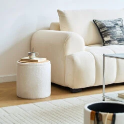 Set Van 3 Poefs Met Opbergruimte In Hout En Lussen -Leenbakker Winkel 4a28e7e856a34fb983200ac349146270