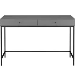 Celine - Bureau Met 2 Laden In Grijs MDF -Leenbakker Winkel 4aa0677b13c141d9adc20d3c2991b26c