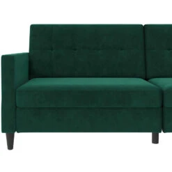 Hartford - 3-zits Slaapbank Donkergroen Fluweel -Leenbakker Winkel 4ae14927a97c4b3fa359e13c667a84da