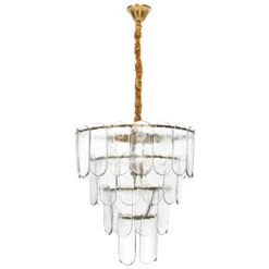 CARAVELI - Kroonluchter - Messing/Transparant - Glas 16 CARAVELI - Kroonluchter - Messing/Transparant - Glas -Leenbakker Winkel 4cf8a698147f4a89b02911a0705729c9