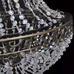 VidaXL Kroonluchter Kristal-look 36,5x46 Cm -Leenbakker Winkel 4ebc684bcce6486c9bd9c1c980852249