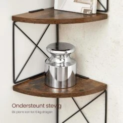 Parya Home Hoekplank, Boekenkast Met Zigzagdesig, 5 Lagen -Leenbakker Winkel 4f4d9026904248d6932570f31a2fbe27