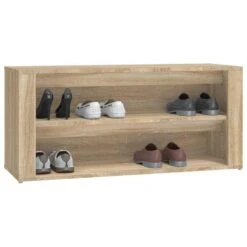 VidaXL - Schoenenrek - Bruin - Bewerkt Hout -Leenbakker Winkel 4ffaf3dc09d743829742bd010f1528e0