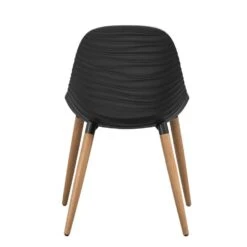 Le Sud Diningstoel Bordeaux - Zwart/naturel - 82x54x55 Cm -Leenbakker Winkel 50101103 0900