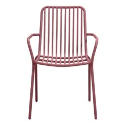 Stapelstoel Vence - Rood - 83x55x63 Cm -Leenbakker Winkel 50105159 0100