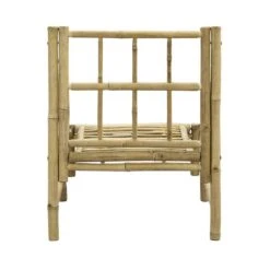 Loungestoel Tarifa Bamboe - Naturel - 82x66x75 Cm -Leenbakker Winkel 50109005 0900
