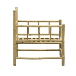 Loungestoel Tarifa Bamboe - Naturel - 82x66x75 Cm -Leenbakker Winkel 50109005 8000