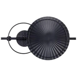 Beliani Wanddecoratie RUTHENIUM - Zwart Ijzer -Leenbakker Winkel 503dd3d2d58648458b46c8b30a4e59bd