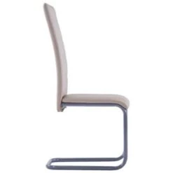 VidaXL Eetkamerstoelen 2 St Kunstleer Cappuccino -Leenbakker Winkel 50a69940f37144bfb89243da2df101b6