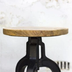 Giga Meubel Kruk Industrieel - Verstelbaar -Leenbakker Winkel 522e48503e244ac5b1fc8c1e7748b654