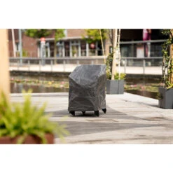 Outdoor Covers - Hoes Voor Stapelstoelen - Antraciet - 88-128x66x66 Cm -Leenbakker Winkel 52992056 9050