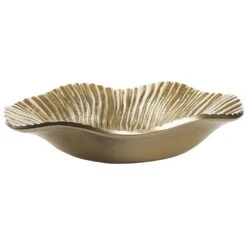 Beliani Decoratieve Schaal HATRA - Goud Aluminium -Leenbakker Winkel 533c1888be08491ca8a2da750bb50081