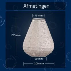 LUMIZ Solar Lampion Topaze Tulip - 20 Cm - Licht Taupe 16 LUMIZ Solar Lampion Topaze Tulip - 20 Cm - Licht Taupe -Leenbakker Winkel 54955c1b479148c6a8beae1494804286