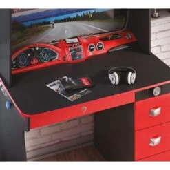 Cilek Champion Racer - Autobureau - Jongenskamer - 69x116x174 Cm - Rood -Leenbakker Winkel 5509f7d362e34d989a42c82eb5a00c94