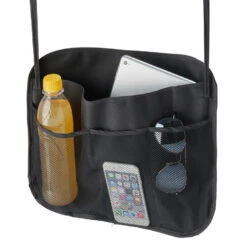 Tectake Hangstoel Elaria Met Zonnedak En Zijvak, Grijs -Leenbakker Winkel 55fe36411964400fa89336aaa83323a4