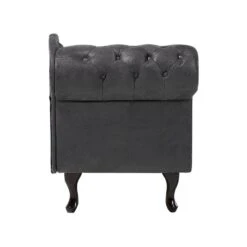 NIMES - Chaise Longue - Grijs - Linkerzijde - Kunstleer -Leenbakker Winkel 56c2ec342b174bfeaba756af39f669af