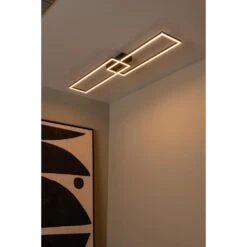 Lucide ARIANNE Plafonnière - Zwart -Leenbakker Winkel 56da7b704eed440a987242296d56cac6