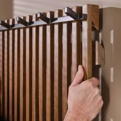 Hoyz - Kapstokrek Tweak - 14 Haken - Mangohout - Zandkleur -Leenbakker Winkel 5700ee96889a43008aa95e0ddf90c332