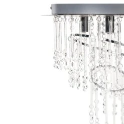 ESMELLE - Kroonluchter - Zilver - ⌀ 45 Cm - Kristal 13 ESMELLE - Kroonluchter - Zilver - ⌀ 45 Cm - Kristal -Leenbakker Winkel 579a42329ef346f58287bfdd751f22ad